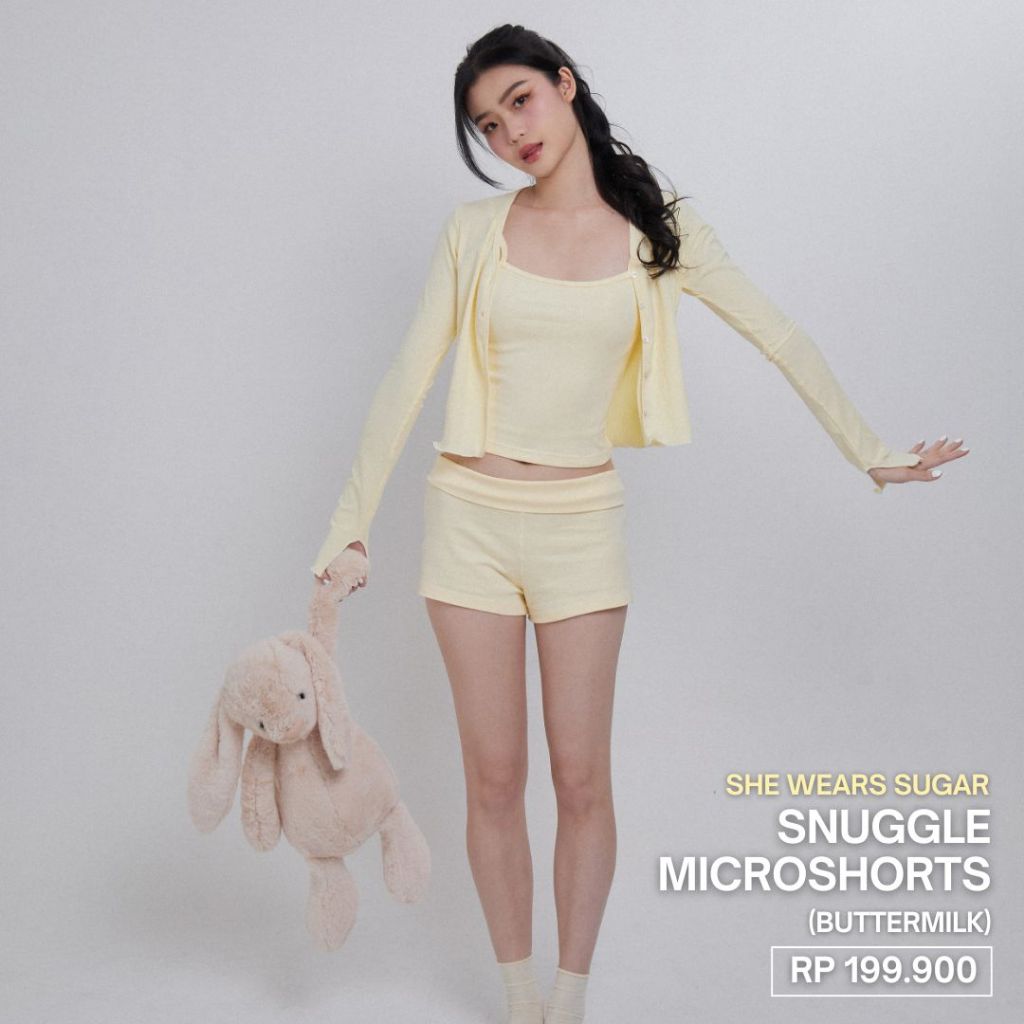 Snuggle Fold Over Micro Shorts