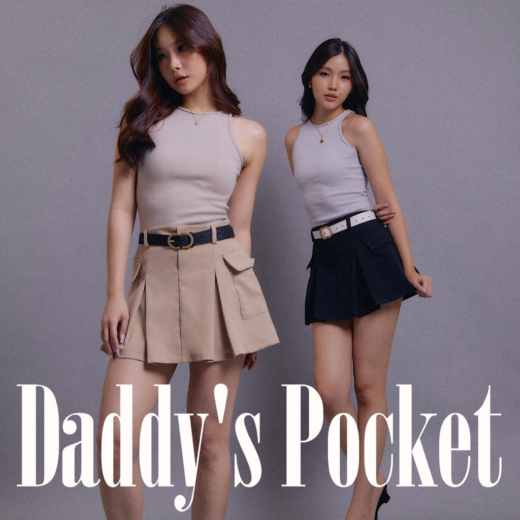 Daddy's Pocket Mini Skort