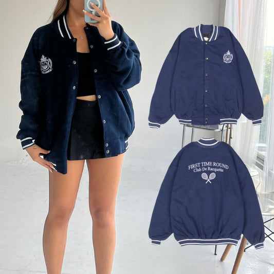 Tennis Club Oversized Varsity