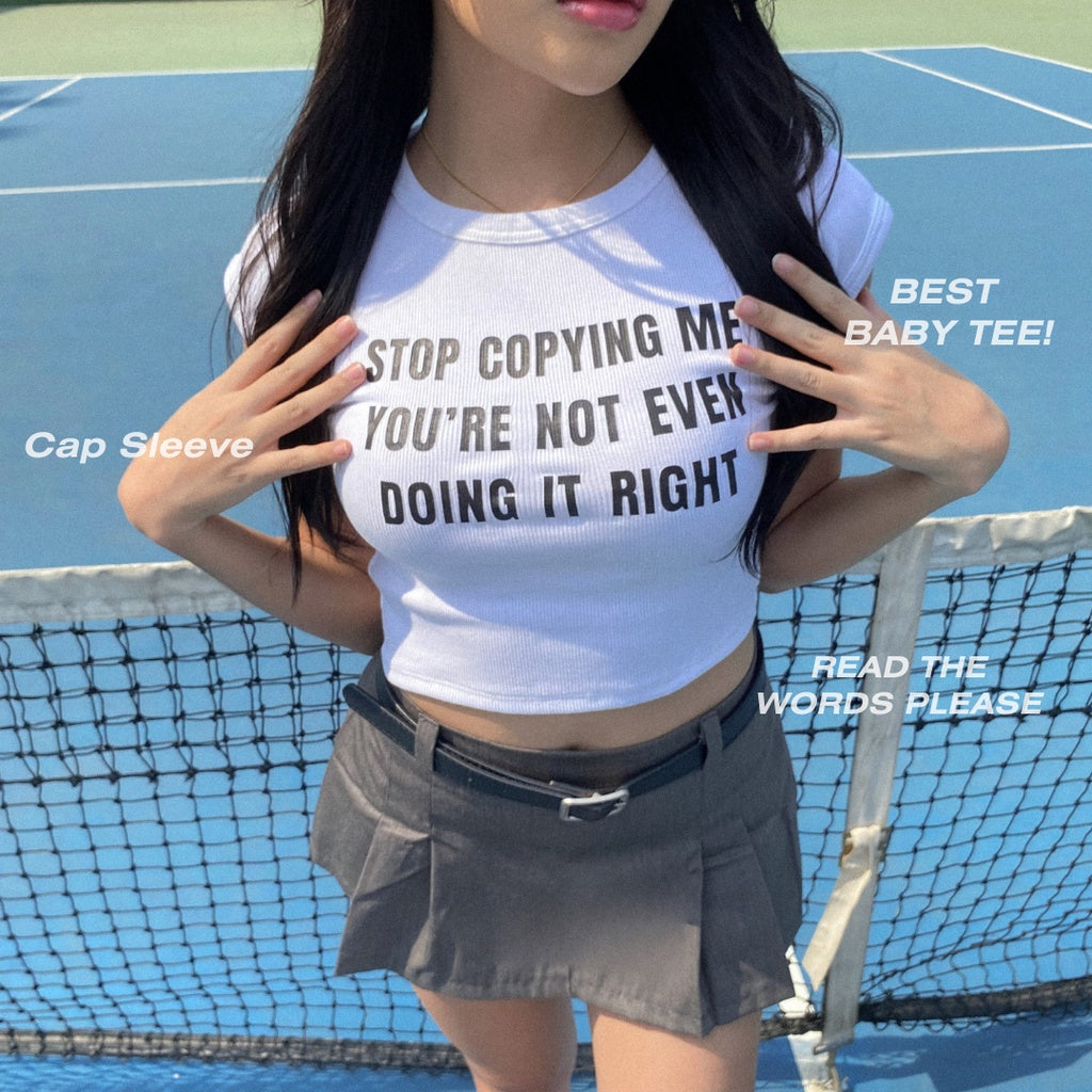 Shewearssugar x FTR Copycat Baby Tee