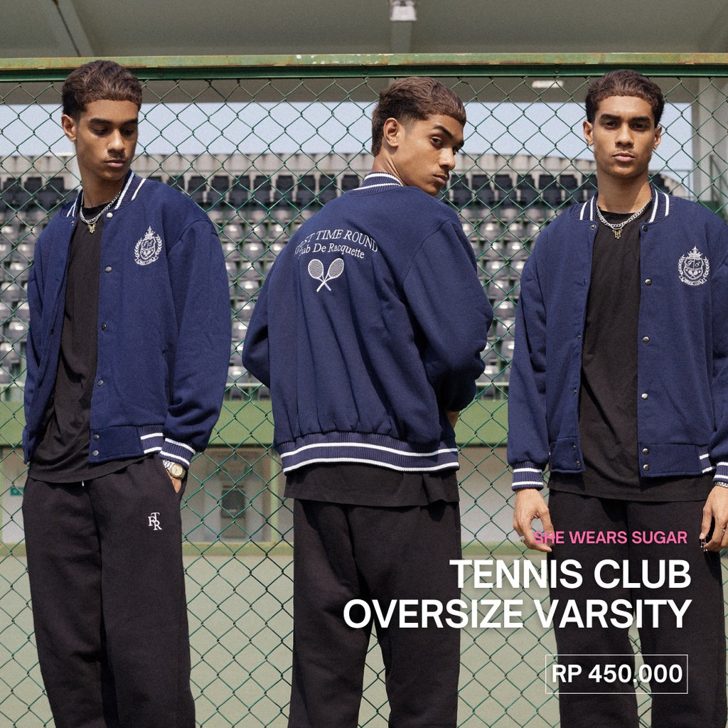 Tennis Club Oversized Varsity