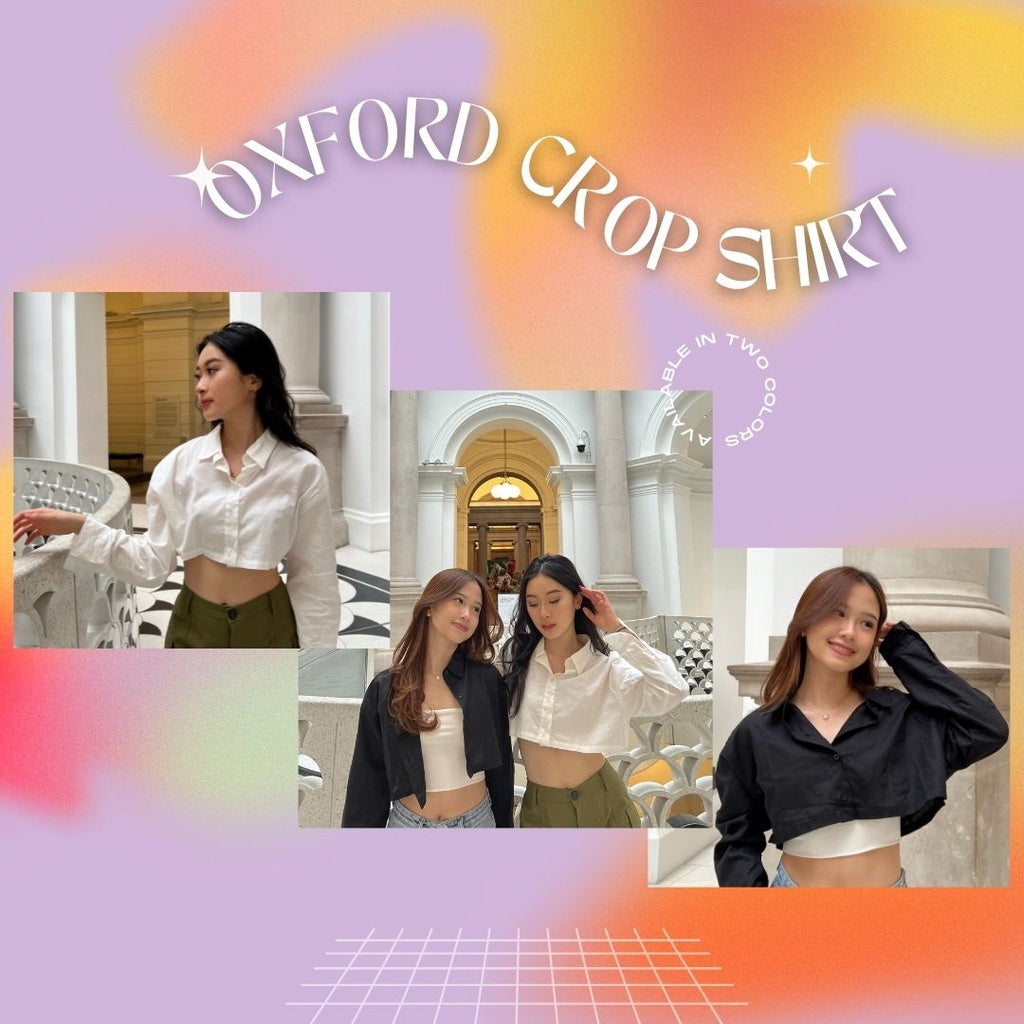 Sugar x Angelynne - Oxford Crop Shirt