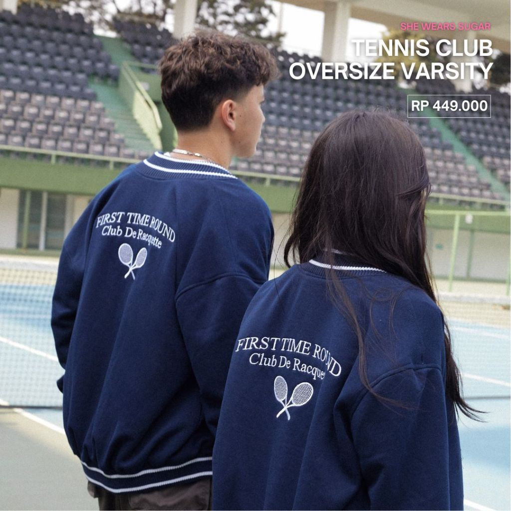 Tennis Club Oversized Varsity