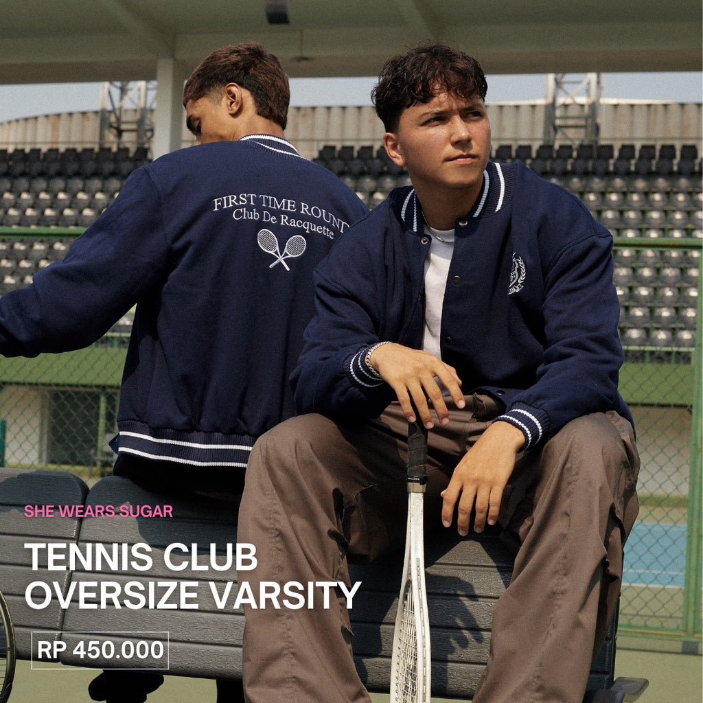 Tennis Club Oversized Varsity