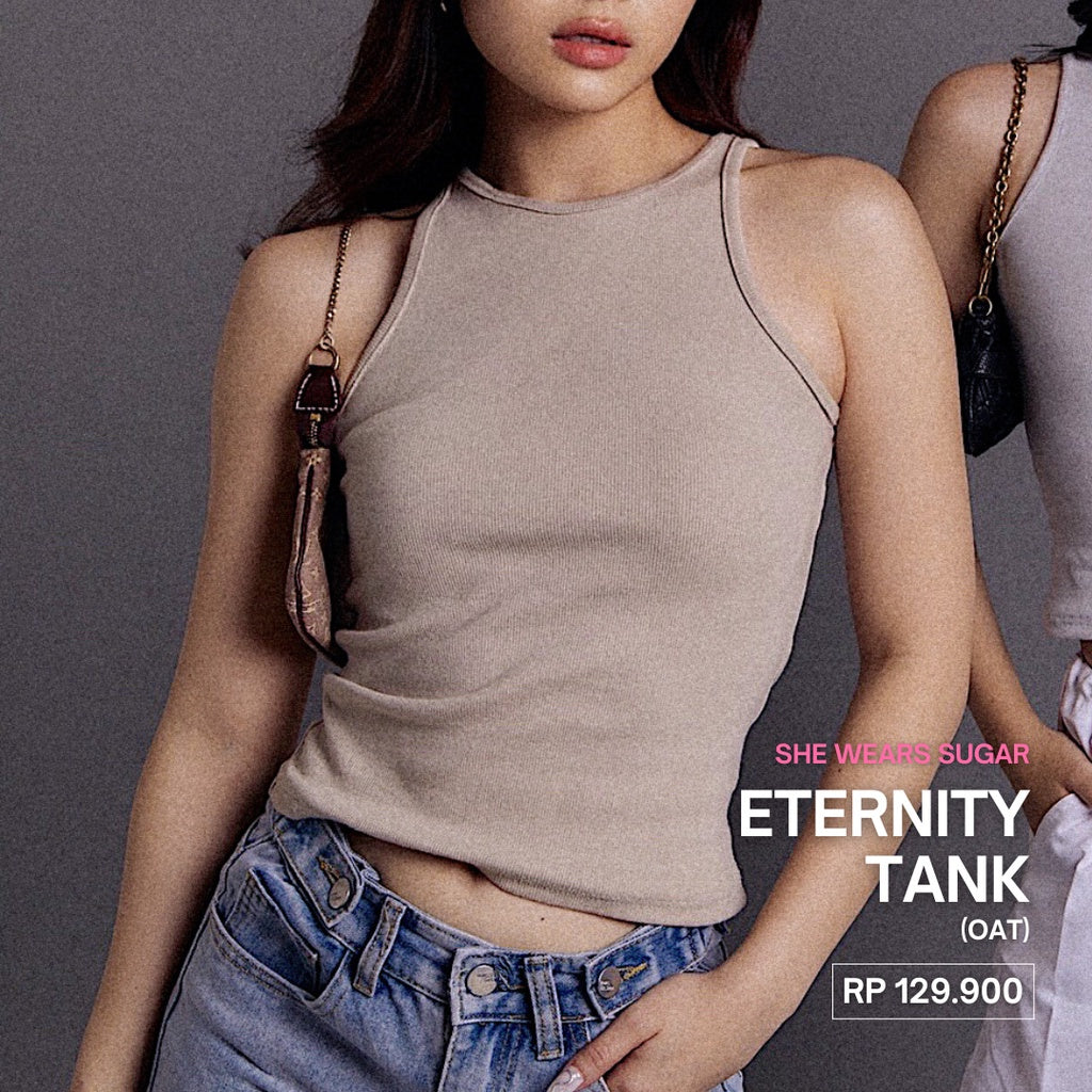 Eternity Racer Rib Tank Top