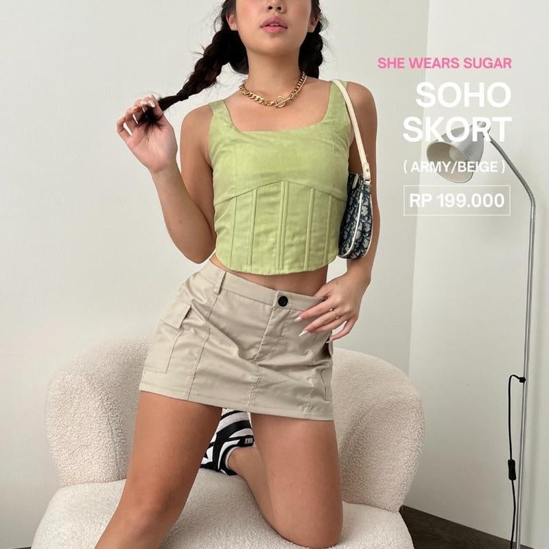 Soho Cargo Skort