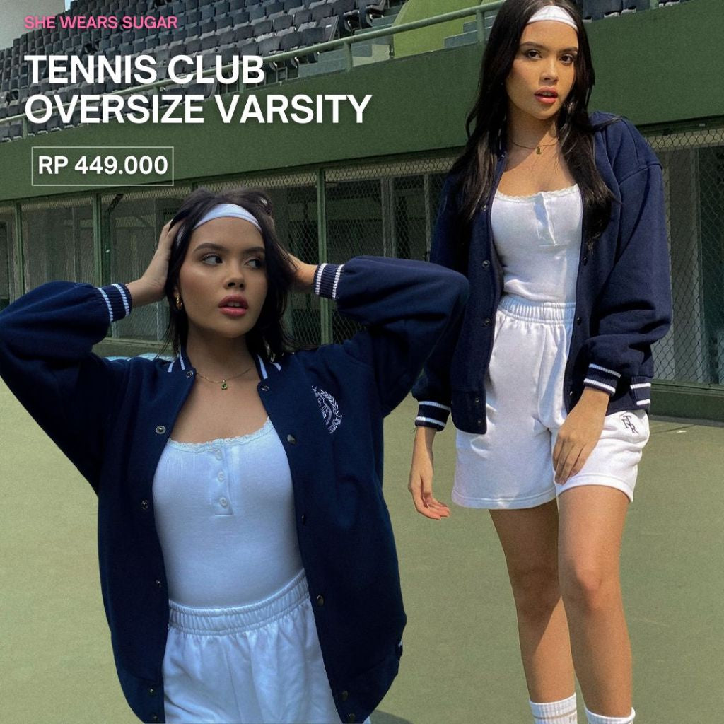 Tennis Club Oversized Varsity