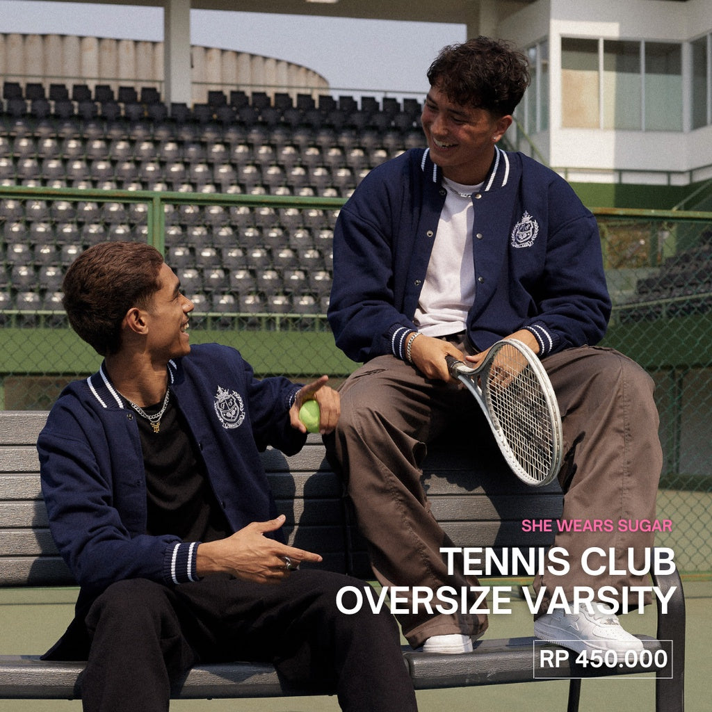 Tennis Club Oversized Varsity