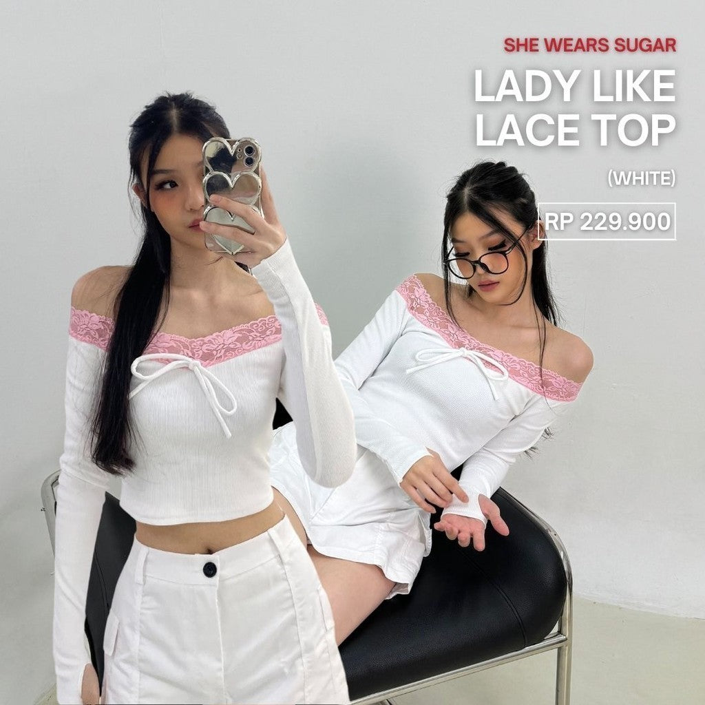 Lady Like Lace Top