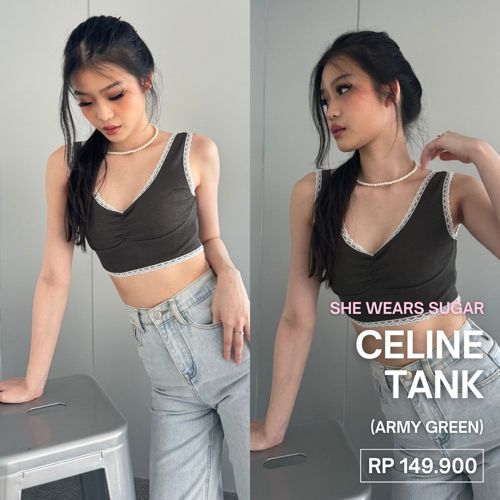 Celine Crop Tank