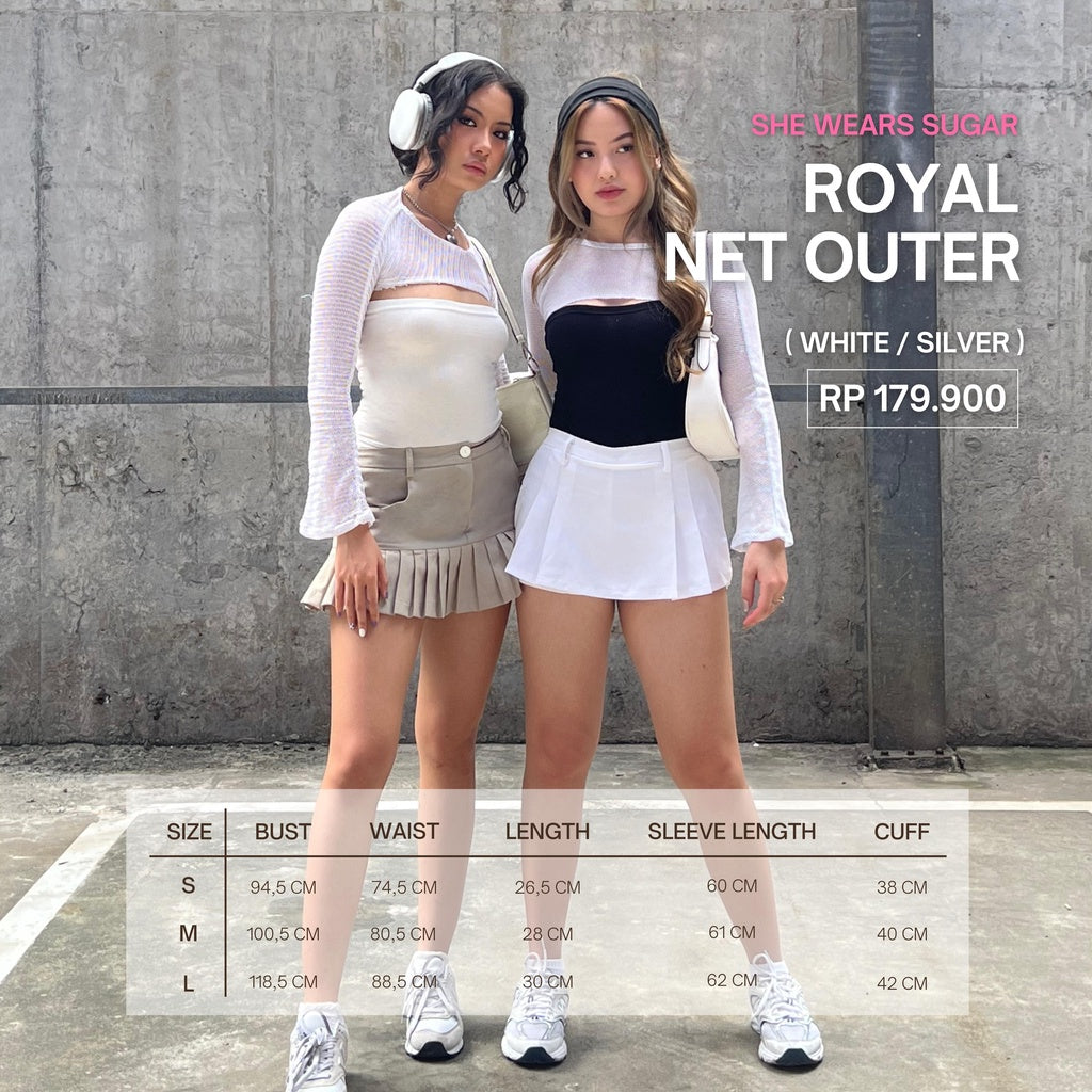 Sugar x Angelynne Royal Net Outerwear