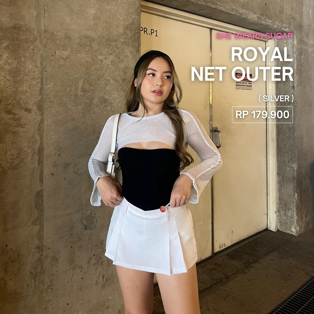 Sugar x Angelynne Royal Net Outerwear